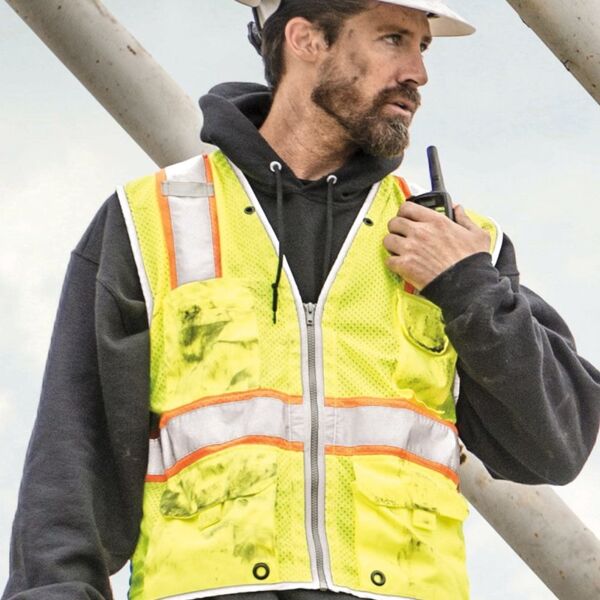 Unisex Premium Brilliant Series® Heavy-Duty Class 2 Vest Thumbnail