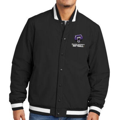 Sport-Tek Insulated Varsity Jacket Thumbnail