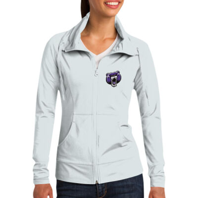 Sport-Tek Women's Sport-Wick Stretch Full-Zip Jacket Thumbnail