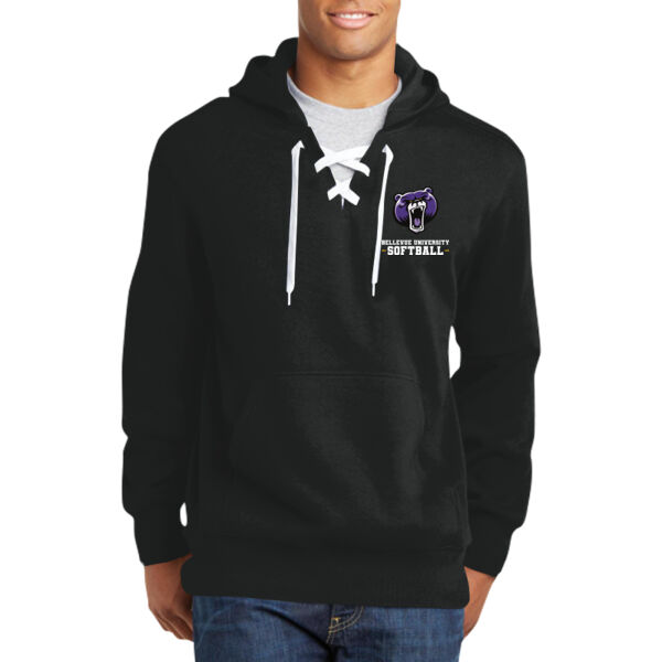Sport-Tek Lace Up Pullover Hooded Sweatshirt Thumbnail