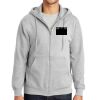 Essential Fleece Full Zip Hooded Sweatshirt Thumbnail
